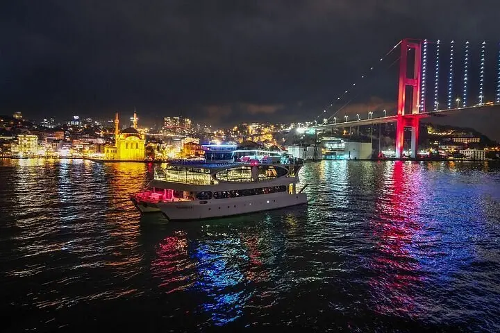 Ortakoy Mosque Night View